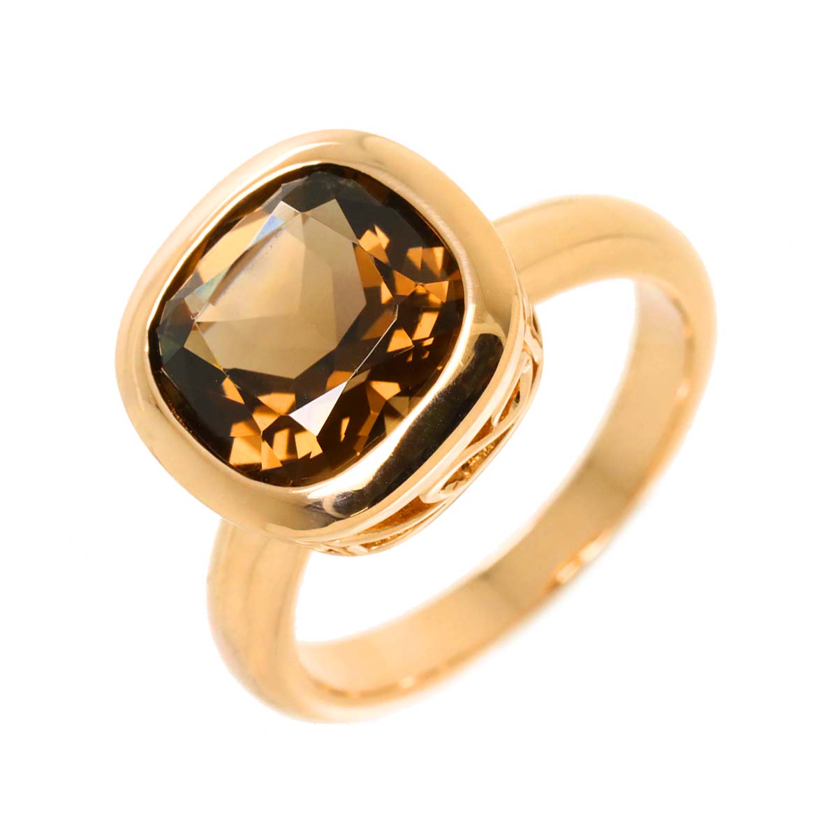 Vendome Aoyama 13号 リング クォーツ K18 PG ピンクゴールド 750 指輪 Quartz Ring ヴァンドーム青山 90293208