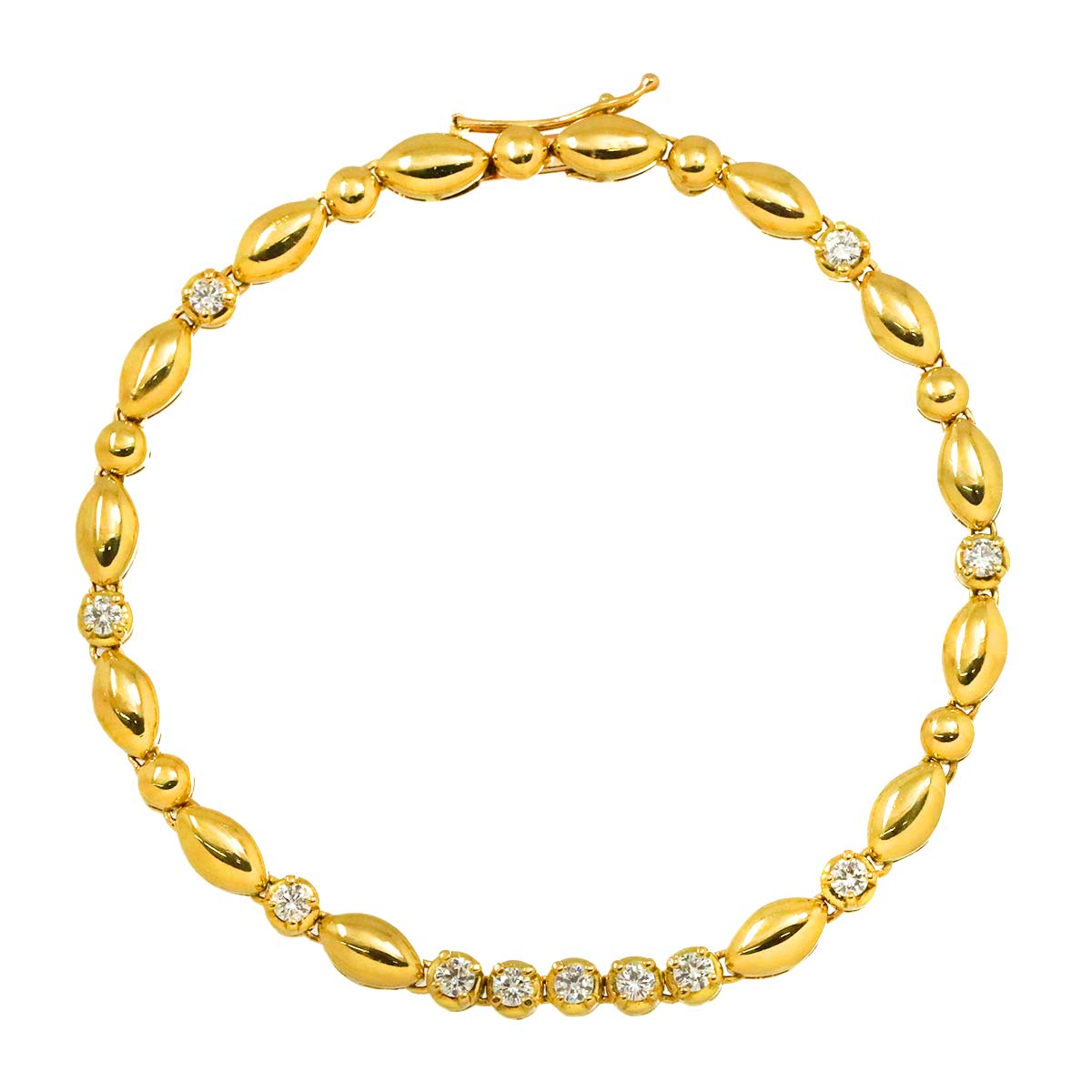 アーカー K18YG ヌーディー ダイヤ ブレスレット ヌーディーダイヤ ブレスレット | AHKAH / アーカー | 【公式