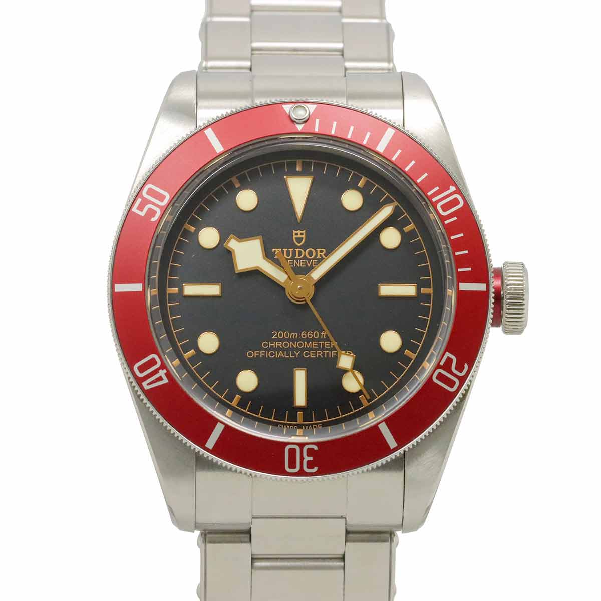 TUDOR ヘリテージ ブラックベイ 79230R メンズ 腕時計 ブラック オートマ 自動巻き ウォッチ Heritage Black Bay チューダー チュードル 90294301