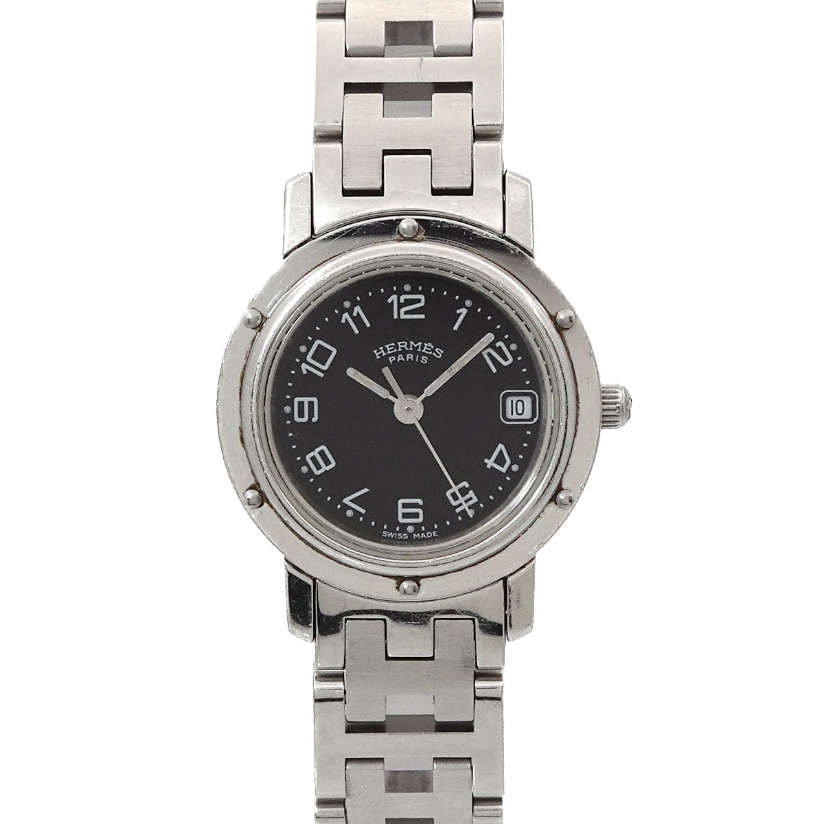 HERMES クリッパー CL4 210 ヴィンテージ レディース 腕時計