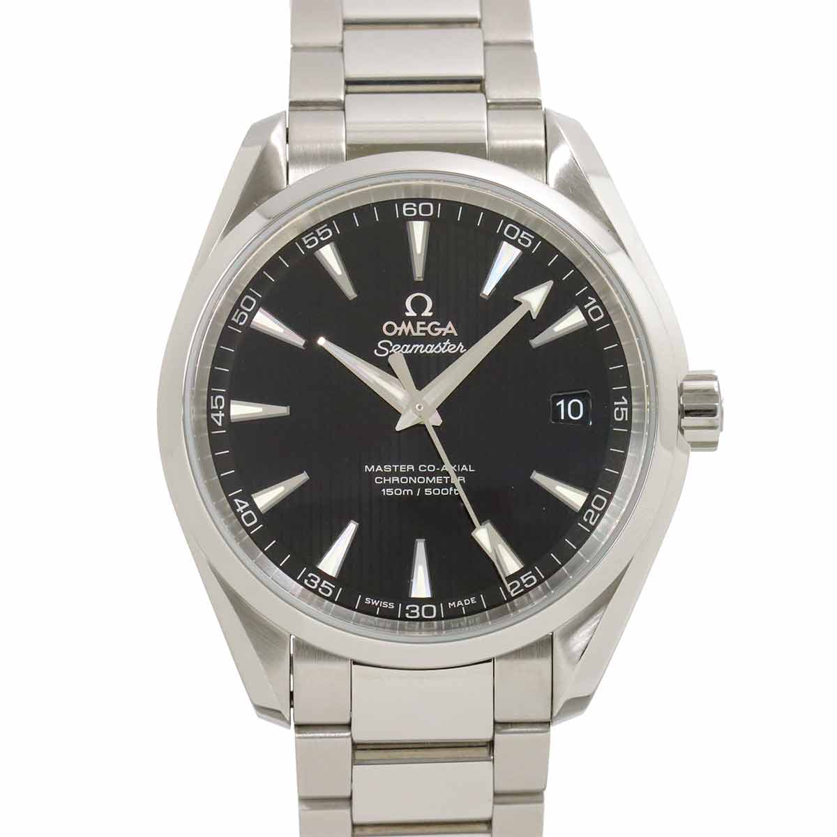 OMEGA シーマスター アクアテラ 231 10 42 21 01 003 メンズ 腕時計 デイト ブラック 自動巻き Seamaster オメガ 90294130
