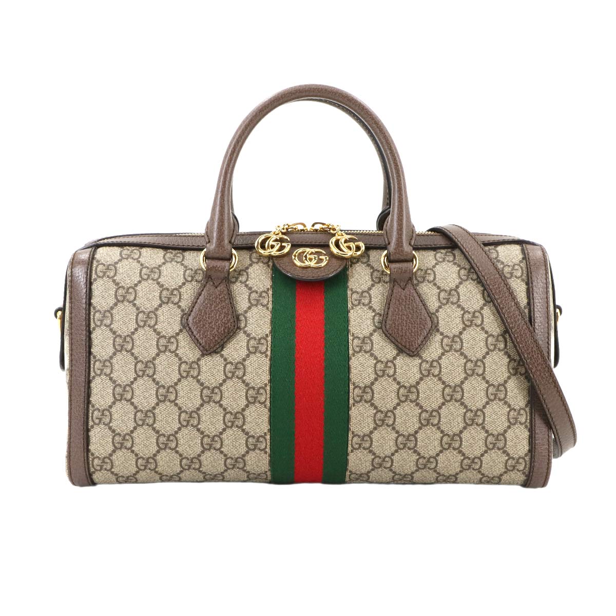 Vintage GUCCI ボストンバッグ オフィディア マイクロGG PVC Vintage GUCCI ボストンバッグ オフィディア マイクロGG PVC