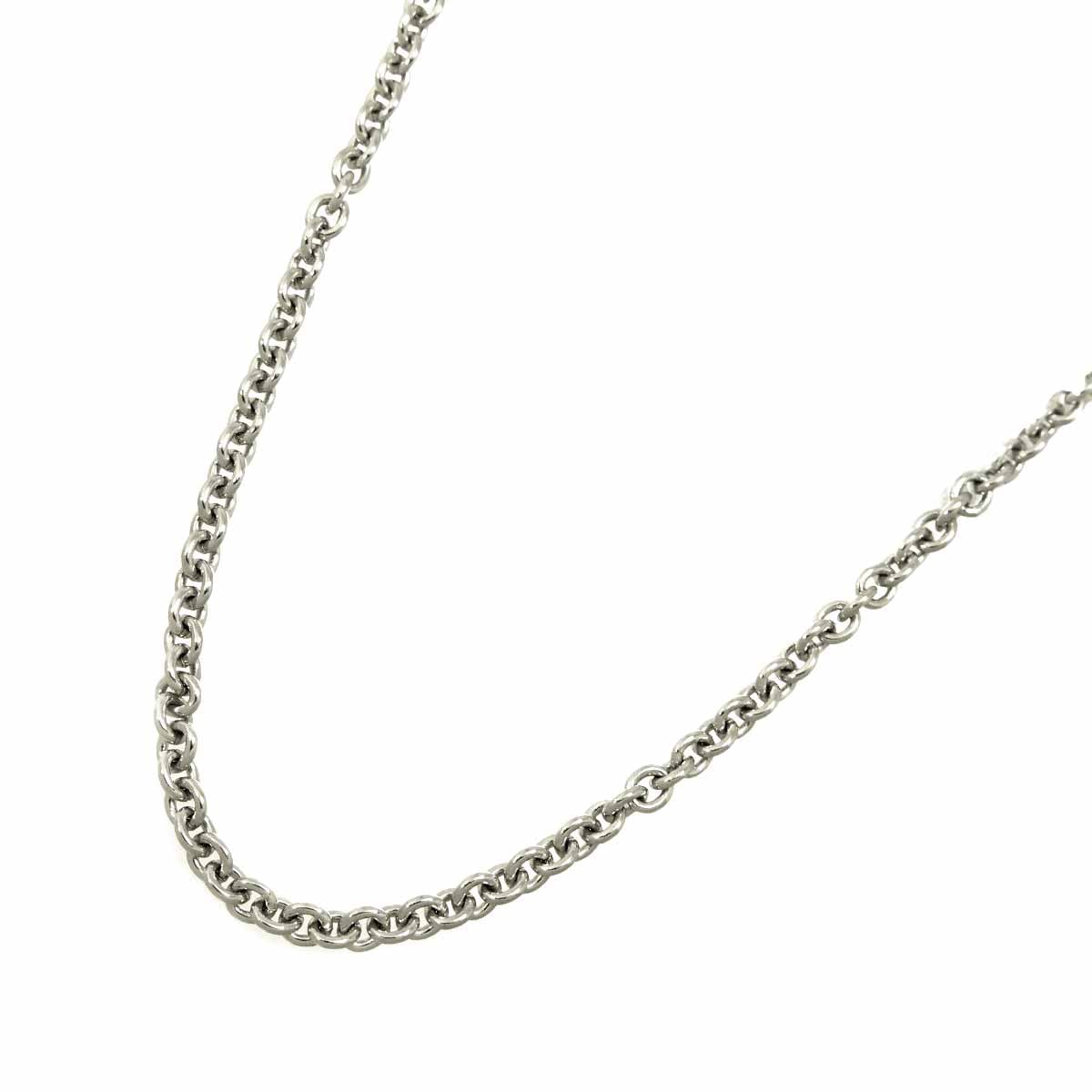 正規 未使用】BVLGARI ロゴ刻印 白×金チャーム/ネックレスチェーン