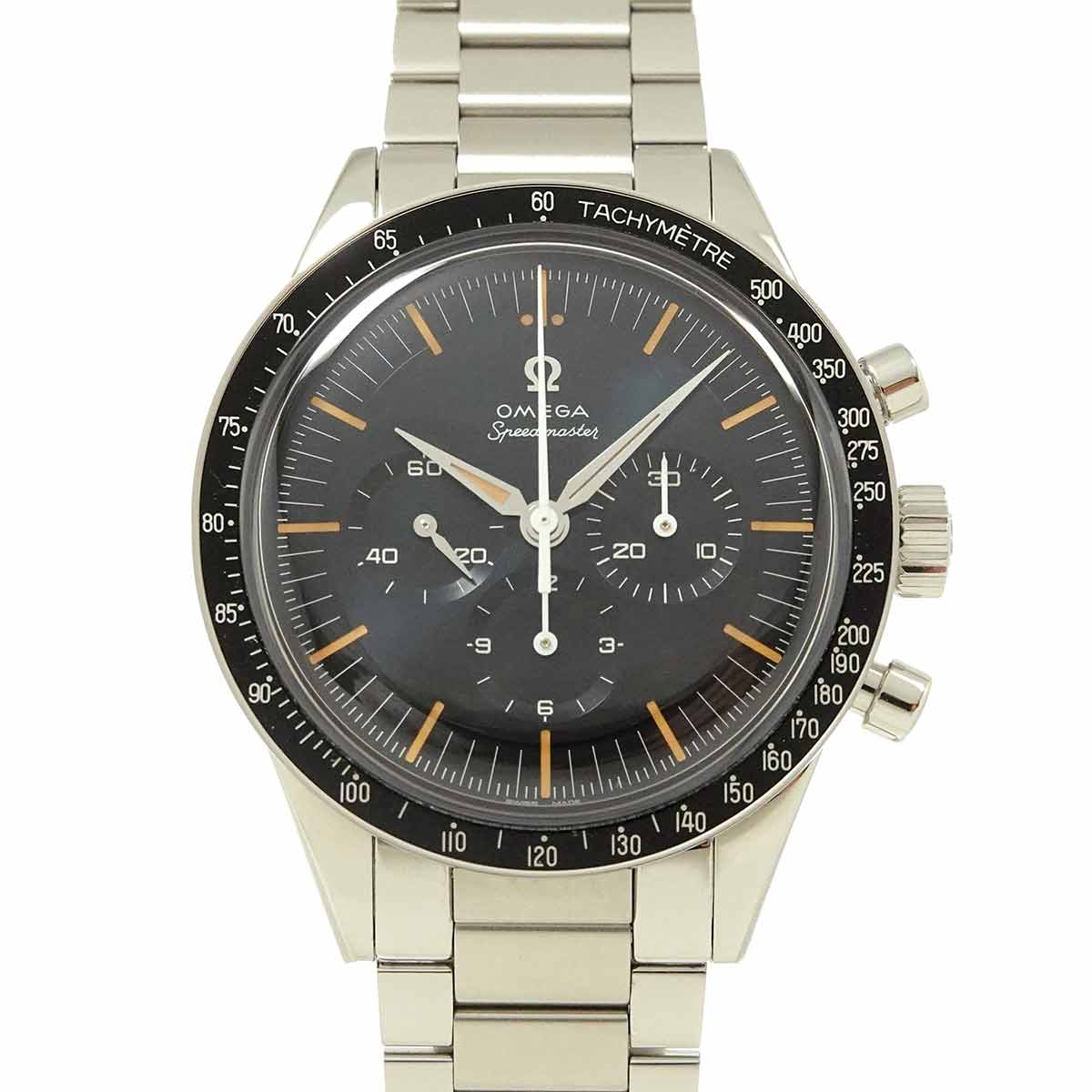 OMEGA スピードマスター ファースト オメガ イン スペース 310 30 40 50 06 001 クロノグラフ メンズ 腕時計 ブラック 手巻き ウォッチ Speedmaster オメガ 90297120