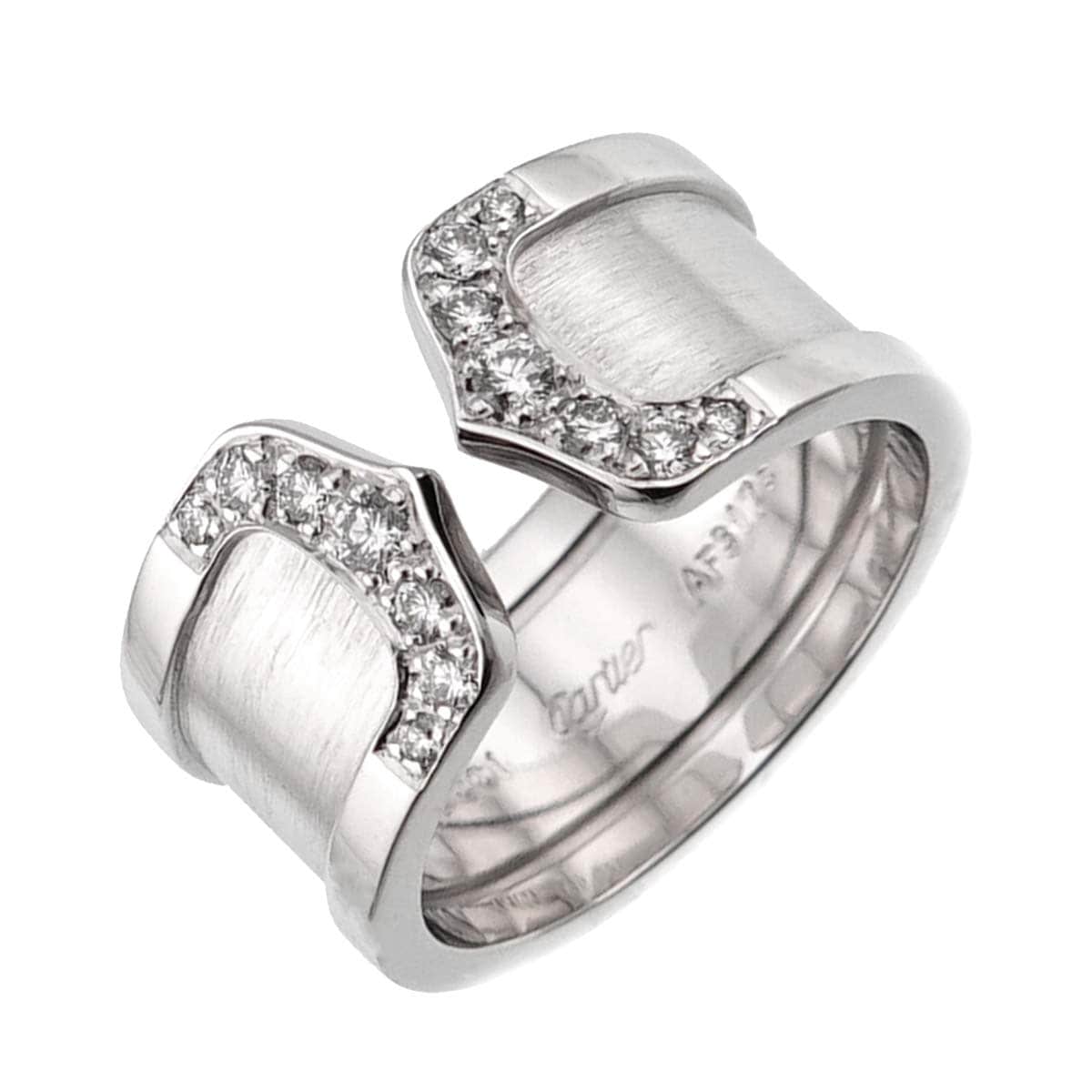 Cartier ホワイトゴールド750のミニラブリング カルティエ Cartier