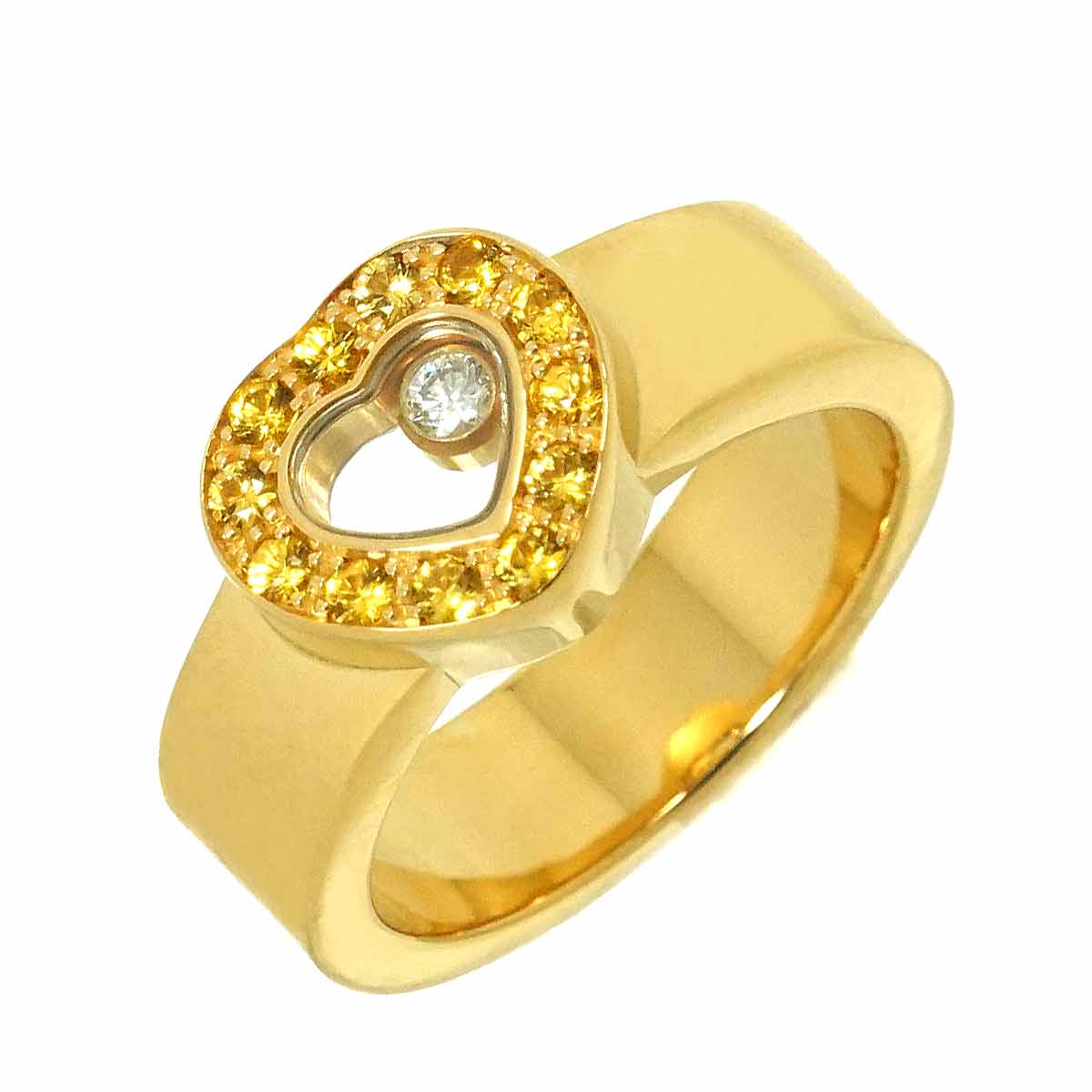 Chopard ハッピーダイヤ 13号 リング ダイヤ サファイヤ ルビー