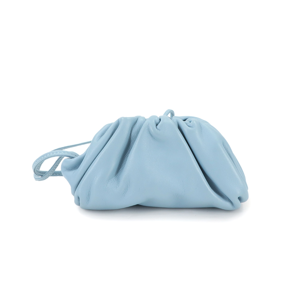 BOTTEGA VENETA ザ ポーチ コインパース コインケース 小銭入れ レザー ブルー 577816 Coin Purse ボッテガ ヴェネタ 90295052