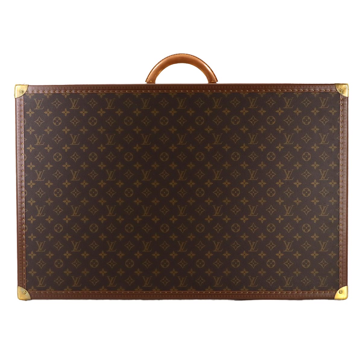 LOUIS VUITTON モノグラム アルゼール 75 トランク ケース バッグ ブラウン M21225 Alzer 75 Trunk ルイ ヴィトン 90298047