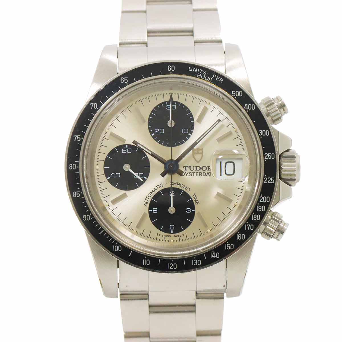 チュードル TUDOR オイスターデイト クロノタイム 自動巻き チューダー/チュードル TUDOR クロノタイム 79280 ホワイト SS