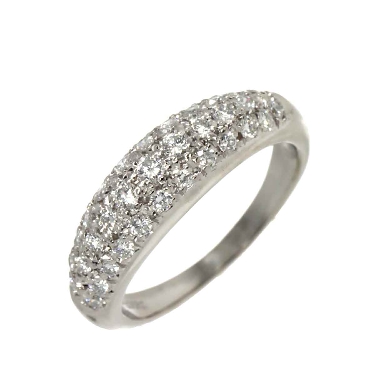 TASAKI 9号 リング ダイヤ 0.46ct Pt プラチナ 田崎真珠 指輪 Diamond Ring タサキ 90294067