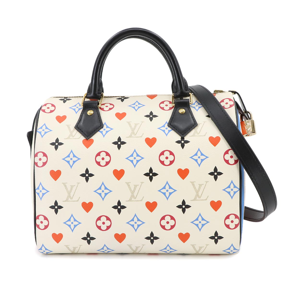 LOUIS VUITTON ゲーム オン モノグラム スピーディ バンドリエール 25 2way ハンド バッグ ブロン M57466 ルイ ヴィトン 90284811
