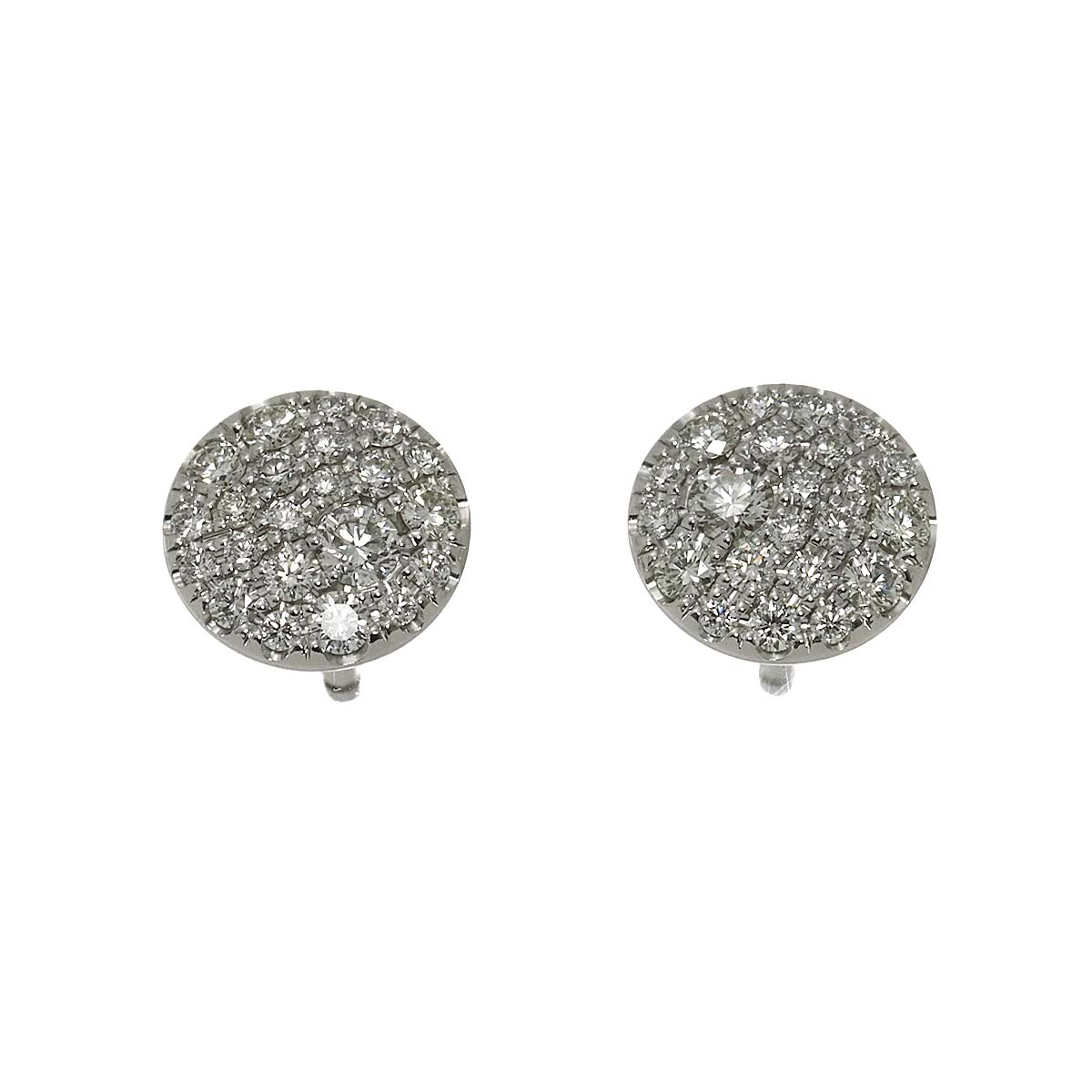 TIFFANY&Co. ダイヤ ピアス K18 WG ホワイトゴールド 750 Earrings Pierced ティファニー 90295505