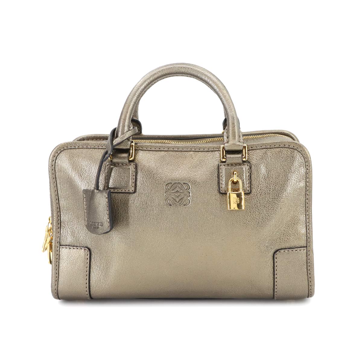 LOEWE アマソナ 36 2way ハンド ショルダー バッグ レザー