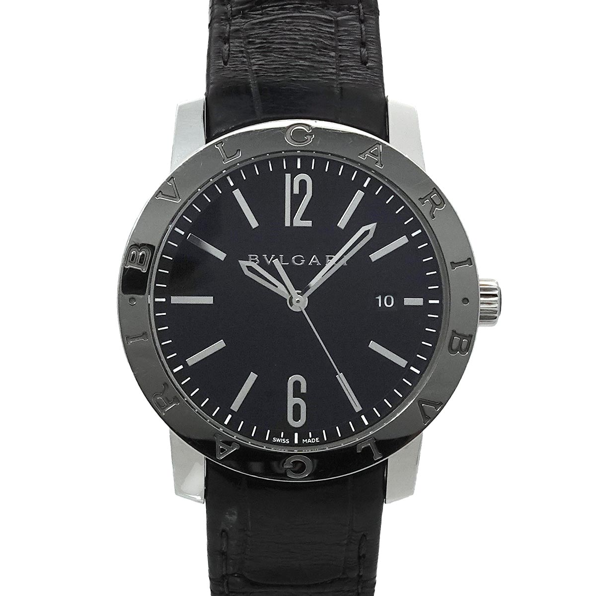 Bvlgari 腕時計 クォーツ シルバー/ブラック 時計 ブルガリ｜WATCHNIAN