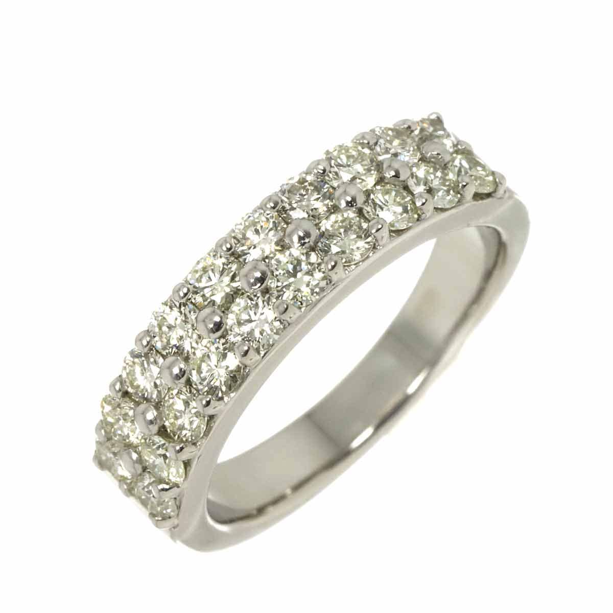 リング 12号 ダイヤ 1.00ct Pt プラチナ 指輪 Diamond Ring 90299520