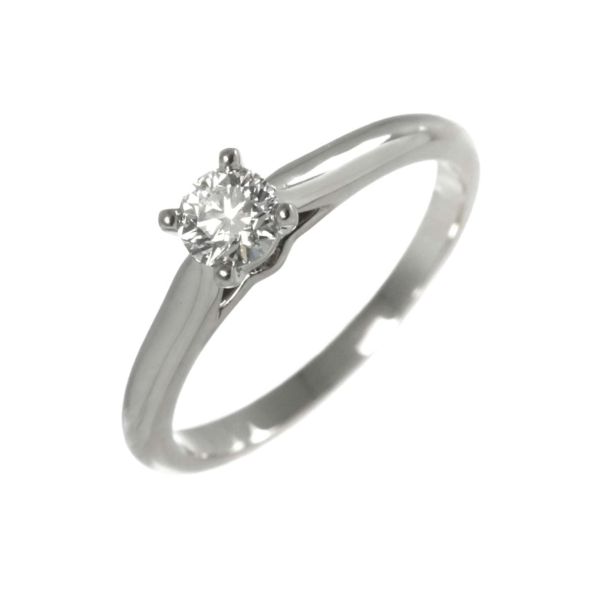 Cartier ソリテール ダイヤ 0.23ct F/VS1/EX #47 リング Pt プラチナ 指輪 Solitaire Ring【証明書・鑑別書付き】 カルティエ 90296623