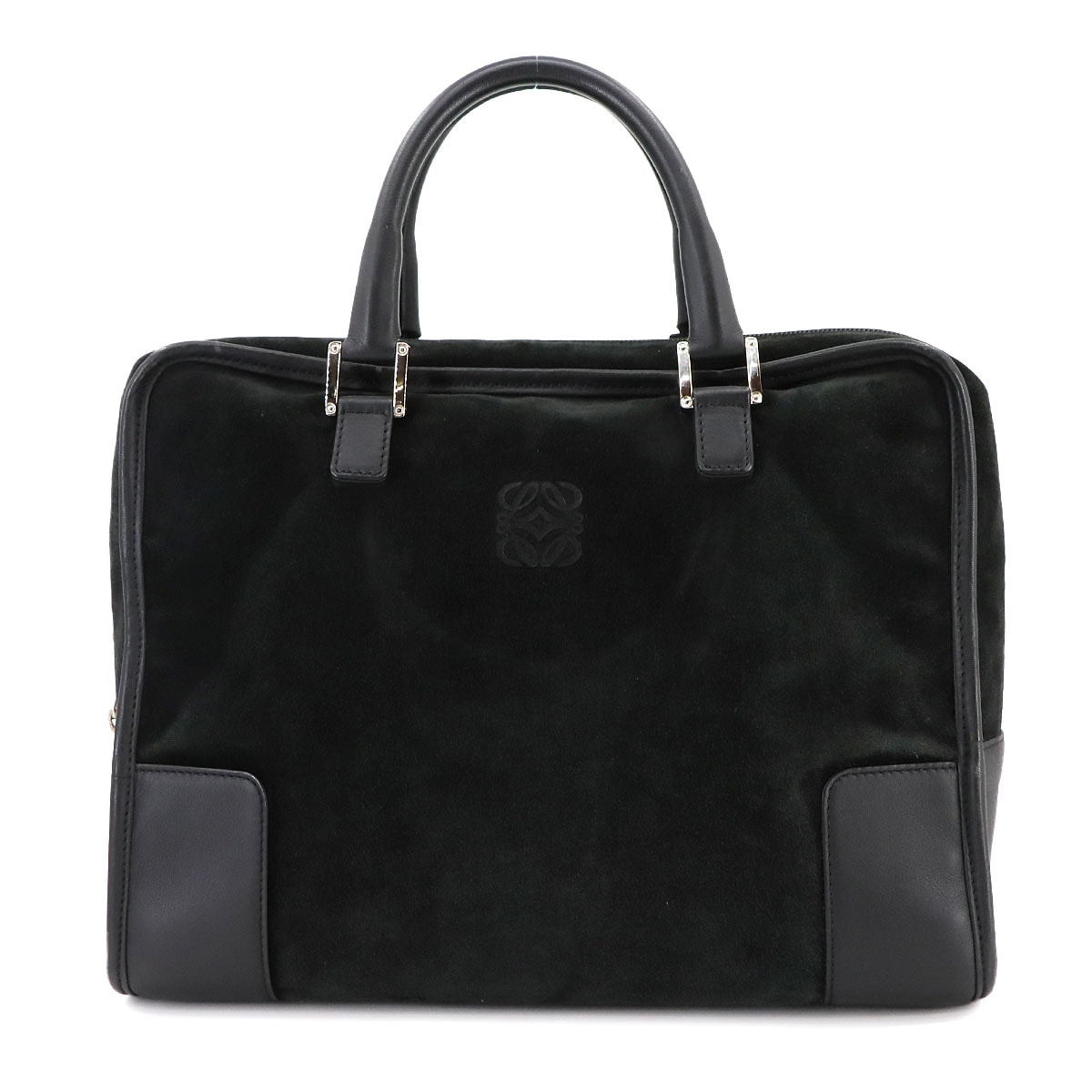 LOEWE アマソナ 36 2way ハンド ショルダー バッグ レザー