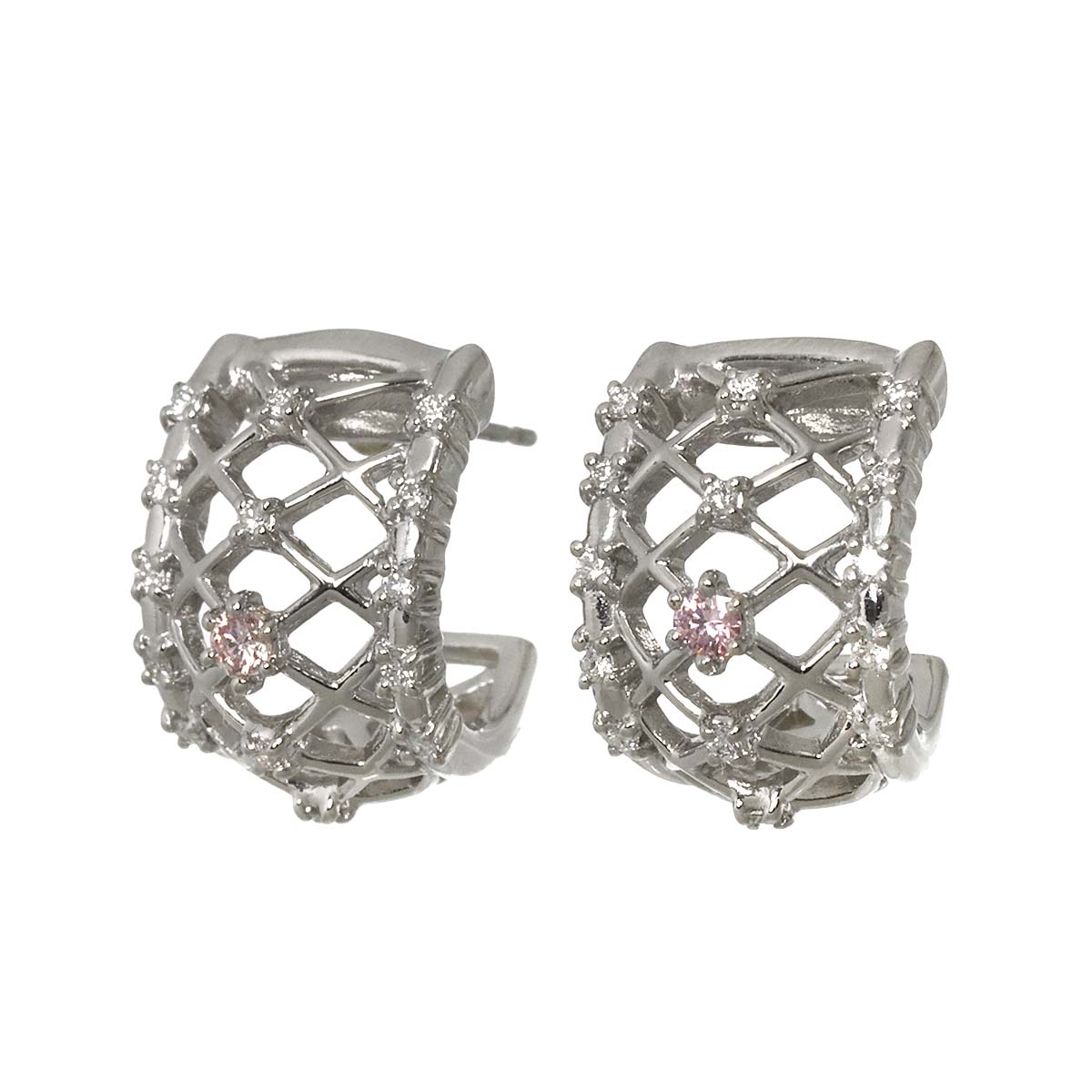 TASAKI ダイヤ 0.16/0.16ct ピアス Pt プラチナ 田崎真珠 Earring Pierced タサキ 90298278