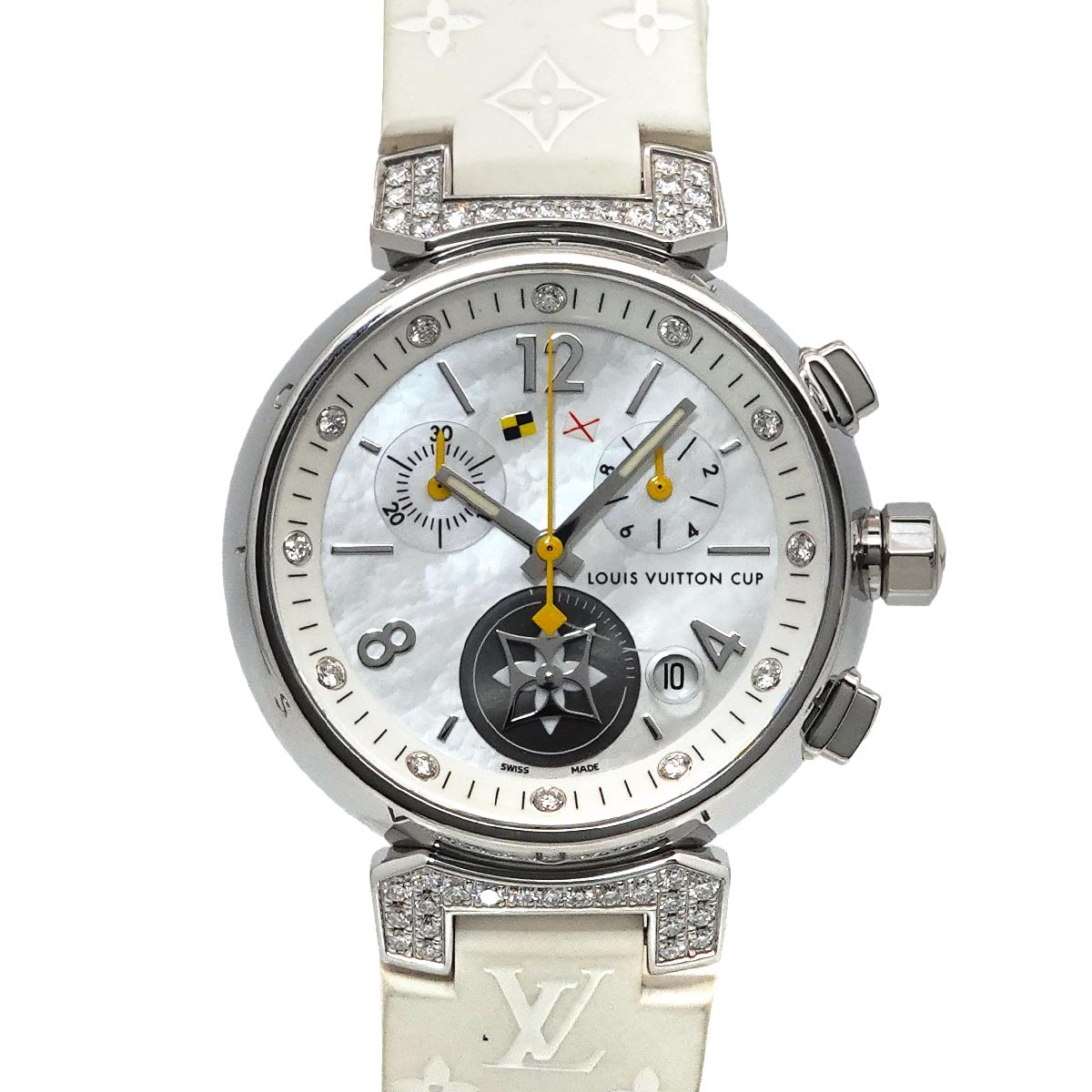 最終価格✨LOUIS VUITTON タンブールハート❤️ダイヤ LOUIS VUITTON タンブール アトラクション ハートダイヤ Q12M2