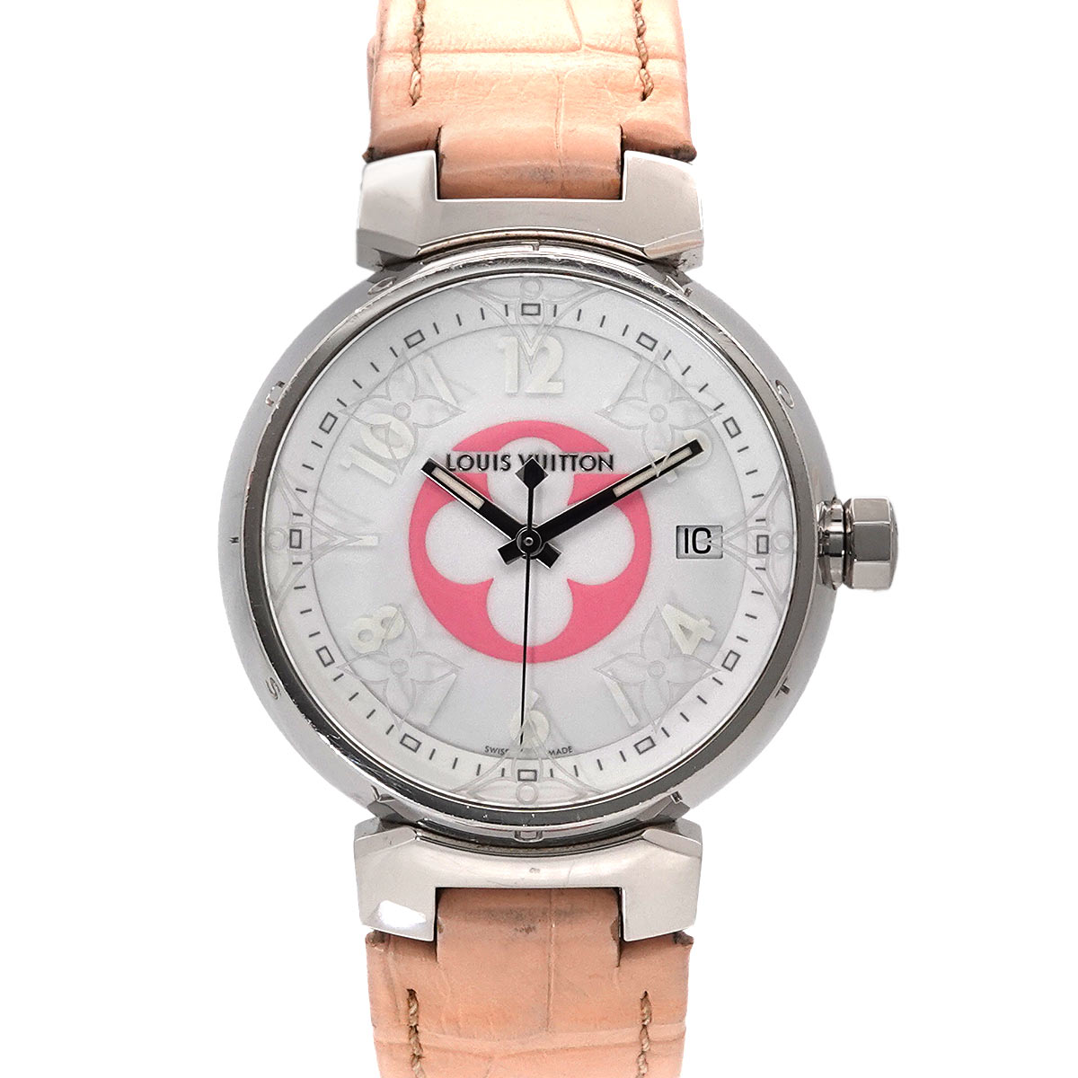 ルイヴィトン　バンド　時計　白　美品 ルイヴィトン バンド 時計 白 美品 LOUIS VUITTON ルイ ヴィトン