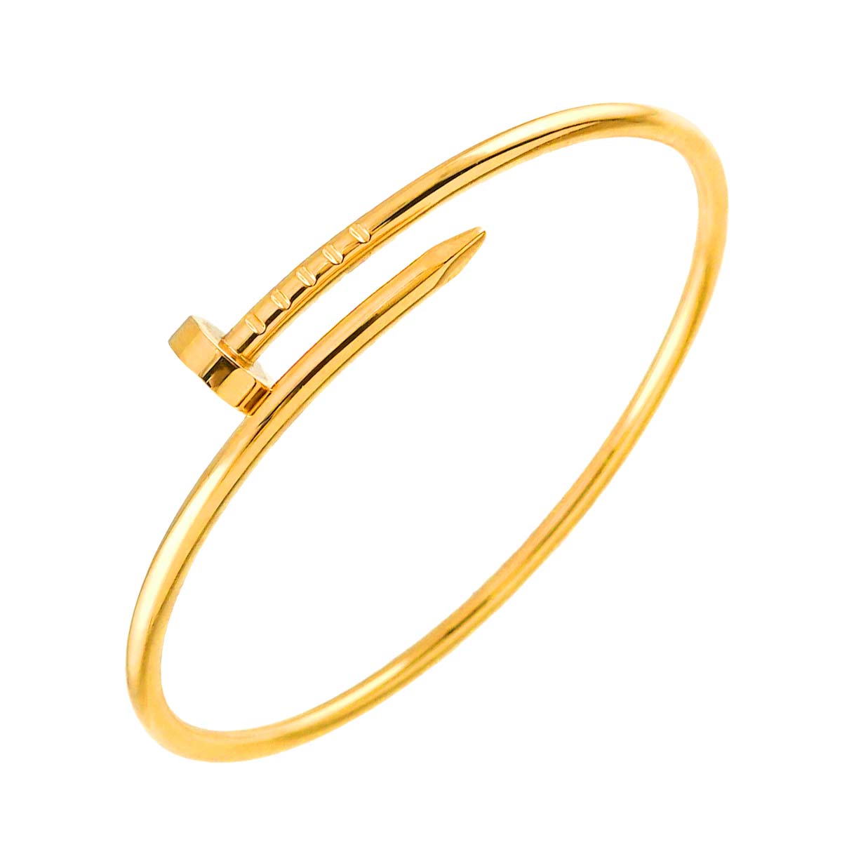 Cartier ジュストアンクル スモール SM #15 ブレスレット K18 YG イエローゴールド 750 Juste Un Clou Bracelet【証明書付き】 カルティエ 90298994