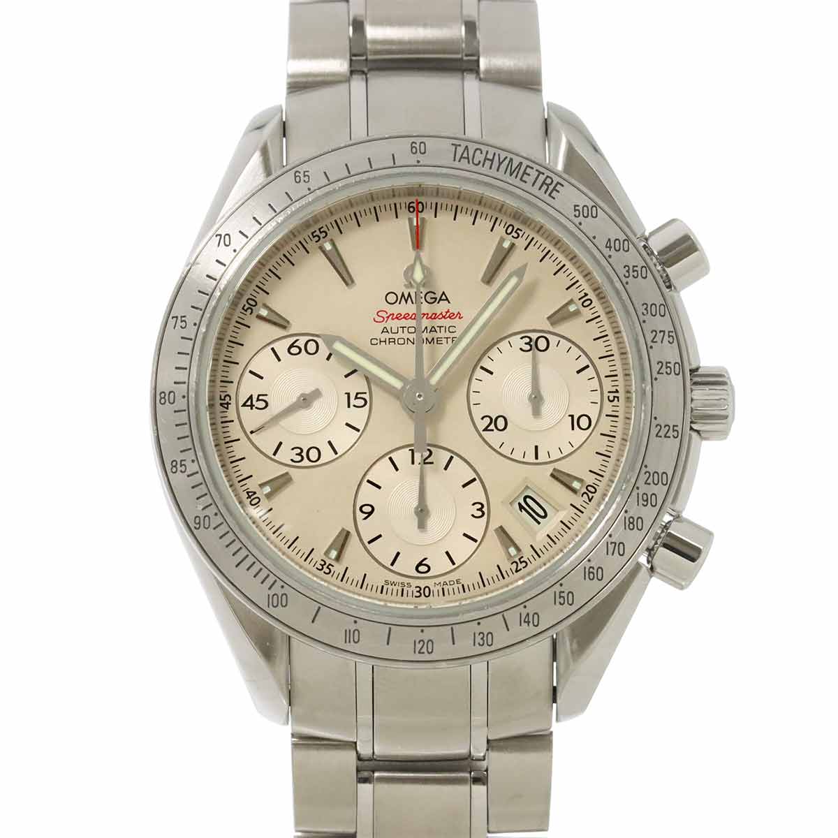 OMEGA スピードマスター 323 10 40 40 02 001 クロノグラフ メンズ 腕時計 デイト シルバー オートマ 自動巻き ウォッチ Speedmaster オメガ 90295727