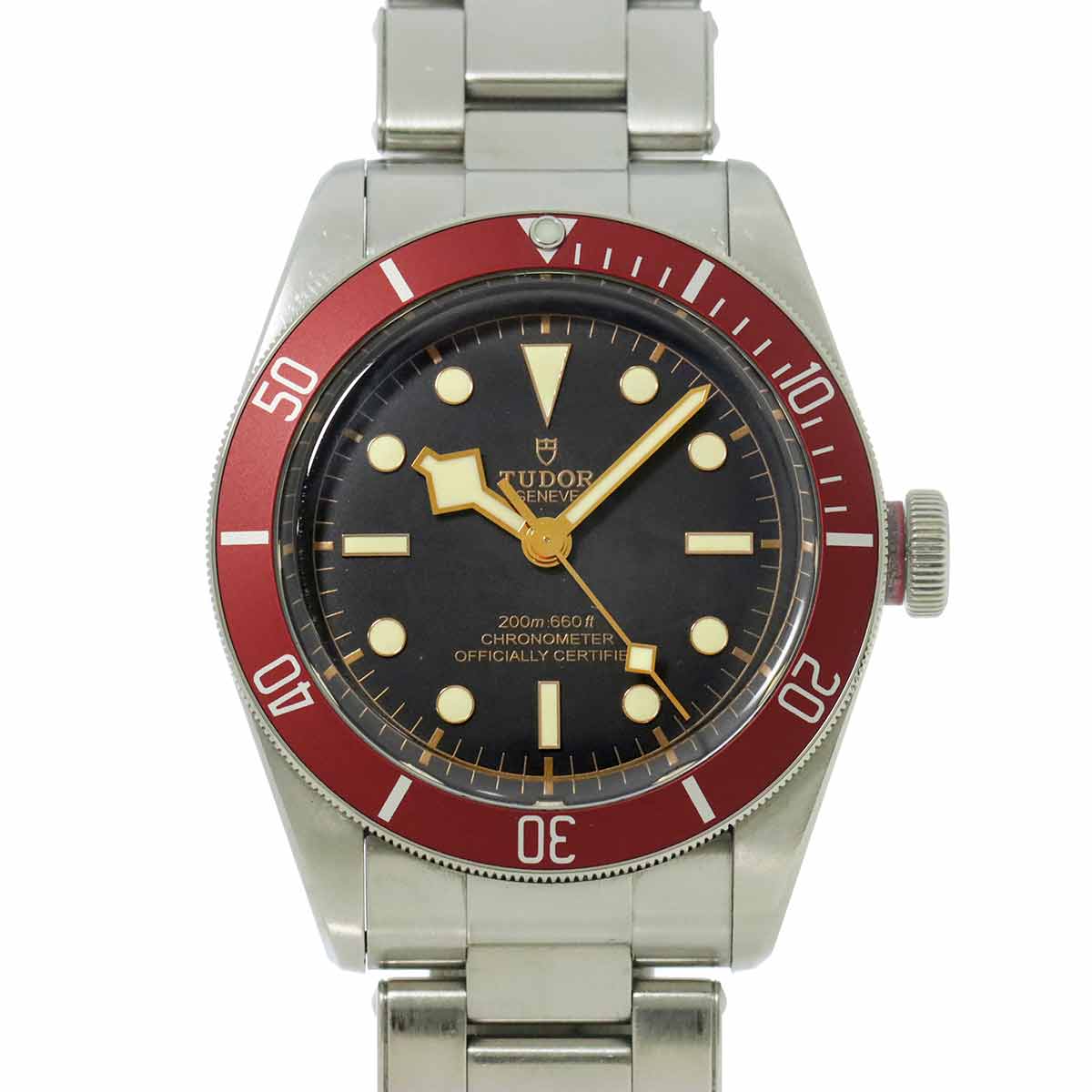 TUDOR ヘリテージ ブラックベイ 79230R メンズ 腕時計 ブラック オートマ 自動巻き ウォッチ Heritage Black Bay チューダー チュードル 90296375