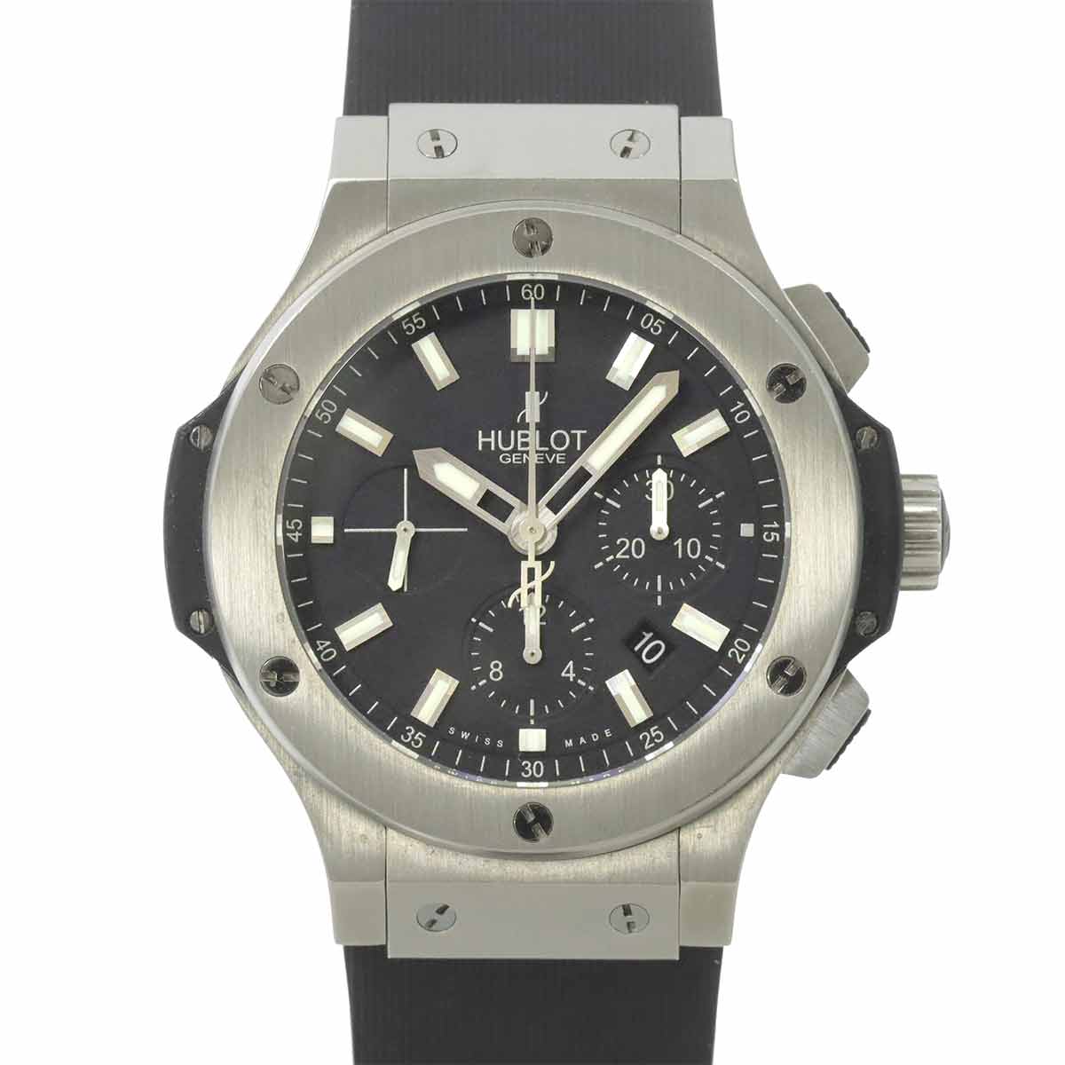 HUBLOT ビッグバン エボリューション クロノグラフ 301 SX 1170 RX メンズ 腕時計 デイト ブラック オートマ 自動巻き ウォッチ Big Bang ウブロ 90298906