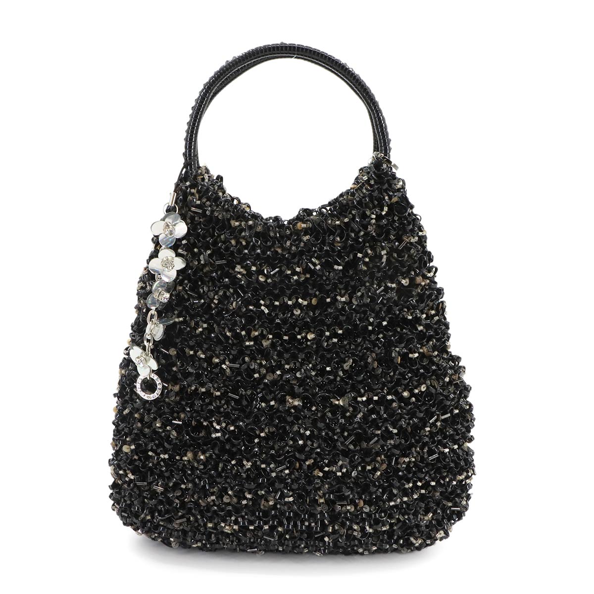 アンテプリマ　ワイヤーバッグ ANTEPRIMA ワイヤー トート バッグ PVC ブラック ガンメタ 金具 Wire