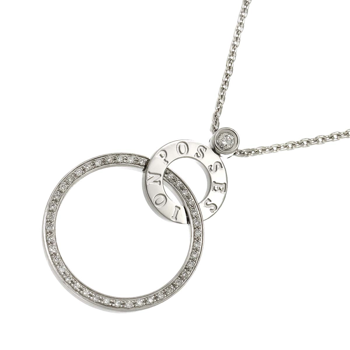PIAGET ポセション ダイヤ ネックレス 50cm K18 WG ホワイトゴールド 750 Possession Necklace ピアジェ 90297330