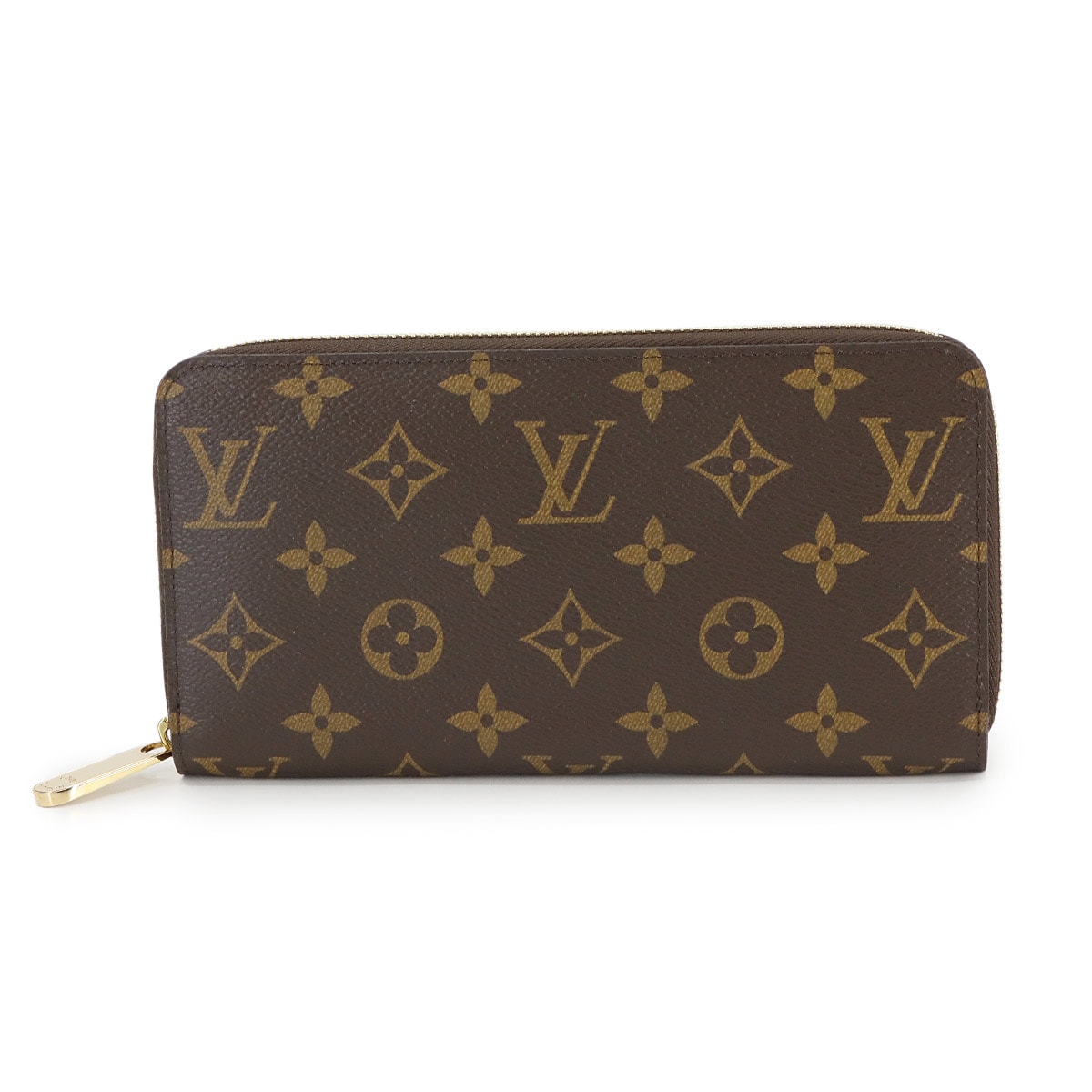 LOUIS VUITTON モノグラム ジッピー ウォレット ラウンドファスナー 長財布 ブラウン M60017 Monogram Zippy Wallet ルイ ヴィトン 90299256