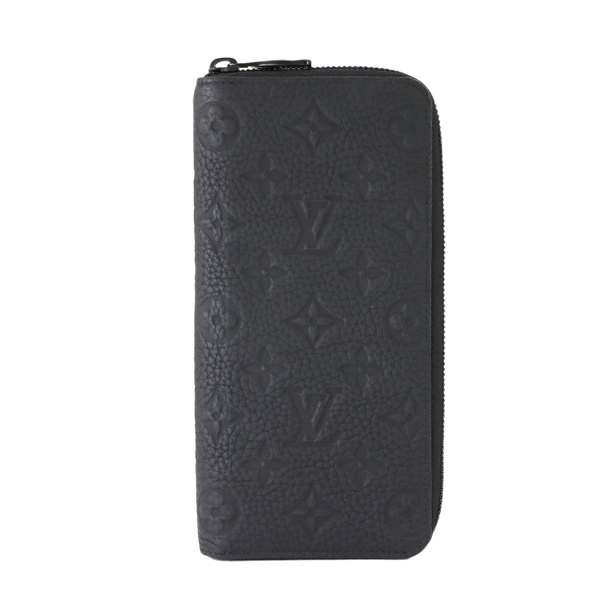 LOUIS VUITTON モノグラム トリヨン ジッピーウォレット ヴェルティカル 長財布 レザー ブラック M69047 RFID Zippy Wallet Vertical ルイ ヴィトン 90299596