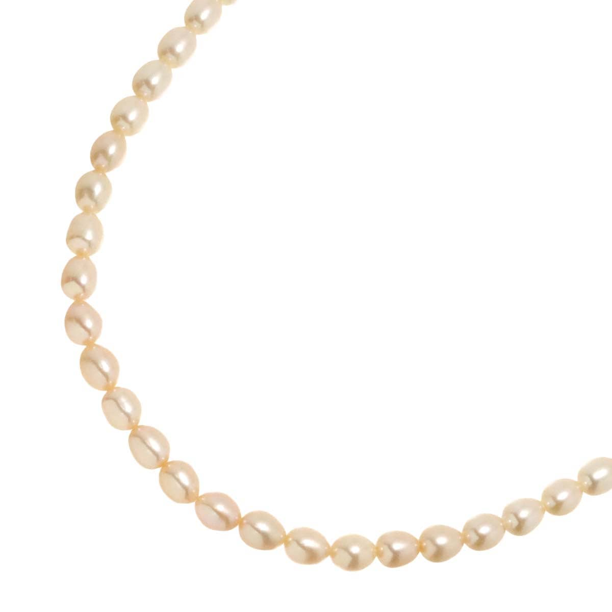 MIKIMOTO 淡水真珠 ネックレス 40cm K18 YG イエローゴールド 750 パール Pearl Necklace ミキモト 90296645