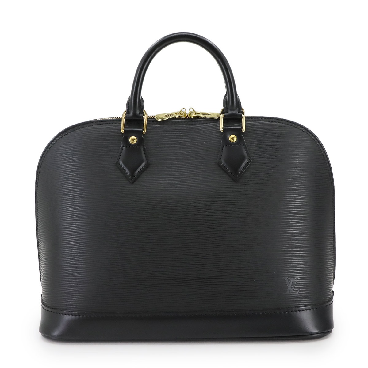LOUIS VUITTON エピ アルマ PM ハンド バッグ レザー ノワール M52142 ゴールド 金具 Alma PM ルイ ヴィトン 90297101