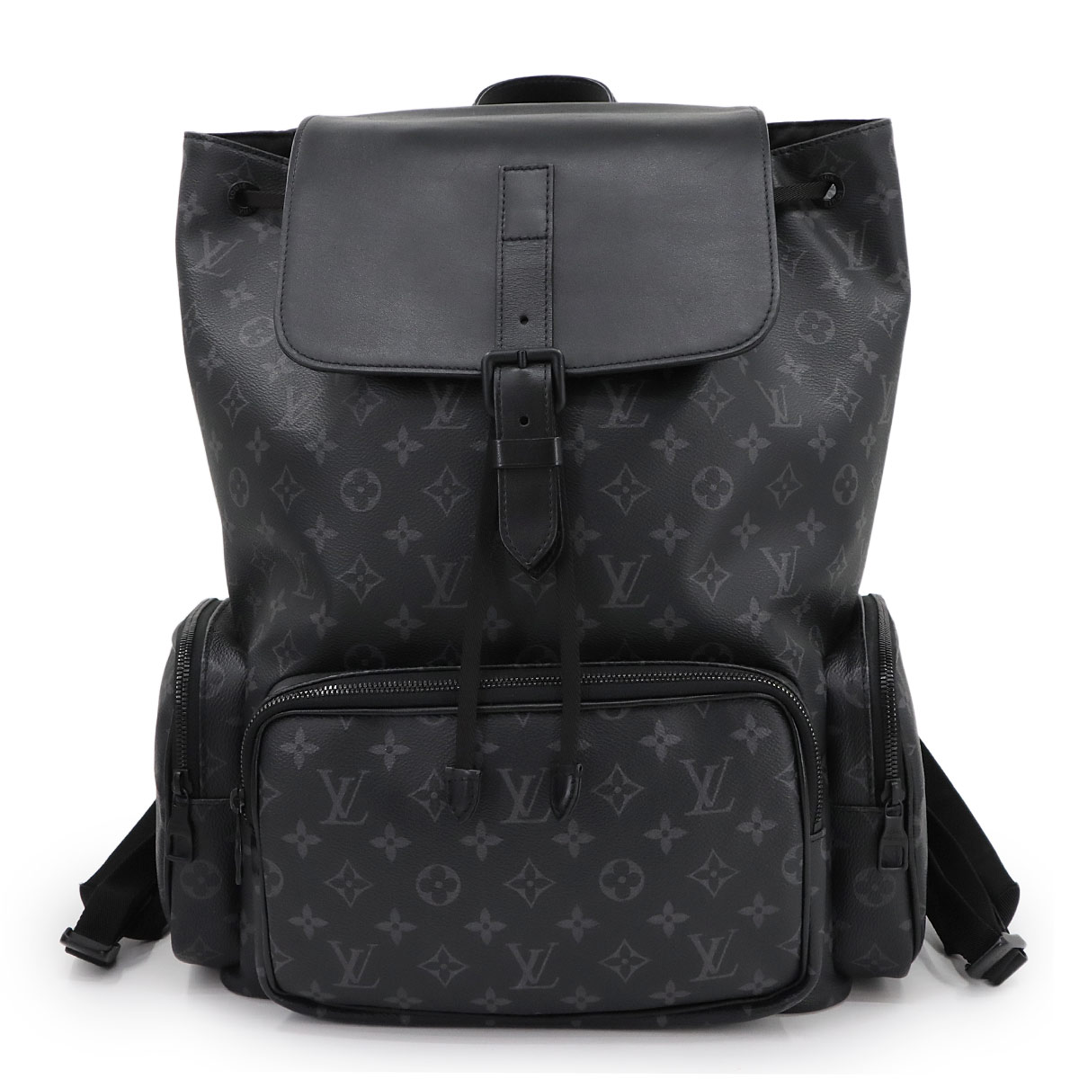 LOUIS VUITTON モノグラム エクリプス トリオ バックパック リュックサック ブラック M45538 RFID Backpack Trio ルイ ヴィトン 90290088