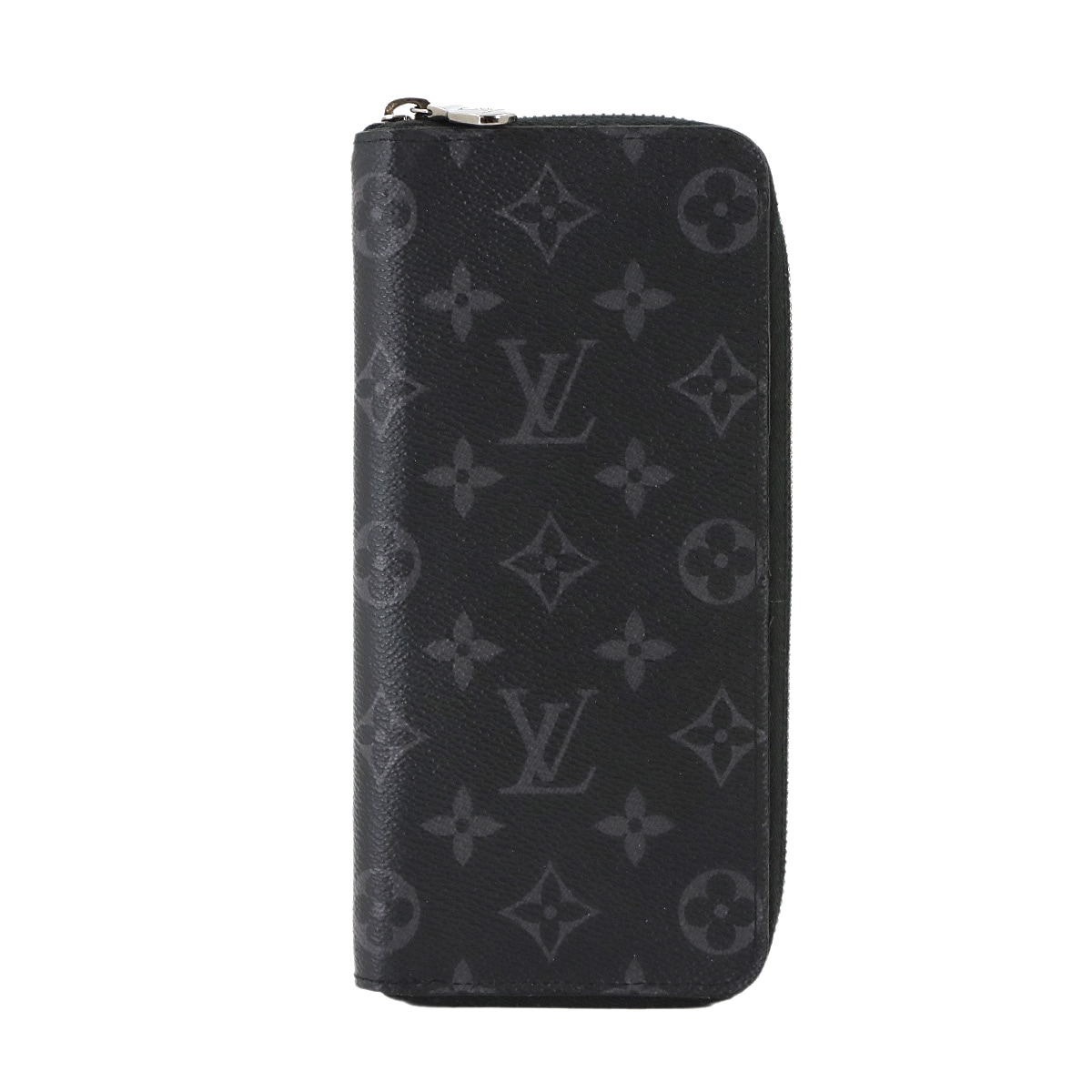 LOUIS VUITTON モノグラム エクリプス ジッピーウォレット ヴェルティカル 長財布 ブラック M62295 RFID Zippy Wallet Vertical ルイ ヴィトン 90301206
