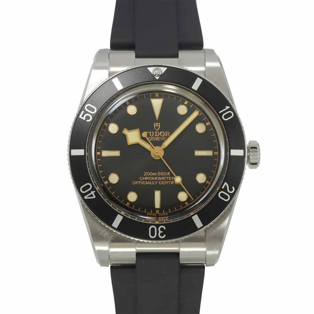 TUDOR ヘリテージ ブラックベイ 79000N メンズ 腕時計 ブラック オートマ 自動巻き ウォッチ Heritage Black Bay チューダー チュードル 90302000