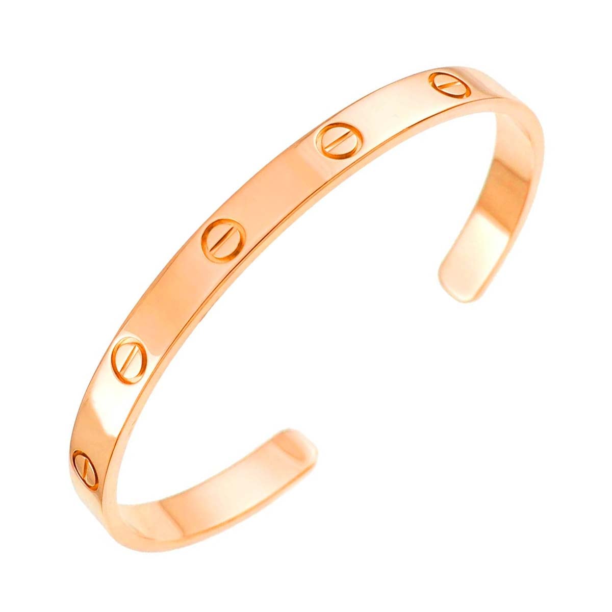 Cartier ラブ ブレス #16 オープン K18 PG ピンクゴールド 750 ブレスレット バングル Love Bracelet カルティエ 90298252