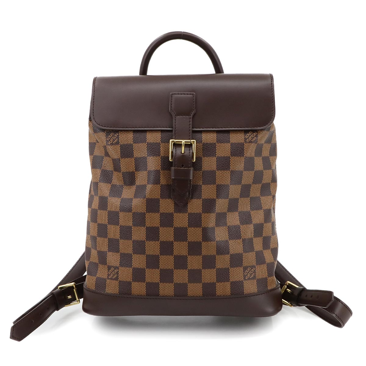 LOUIS VUITTON ダミエ ソーホー バックパック リュックサック エベヌ N51132 Damier Soho ルイ ヴィトン 90301457