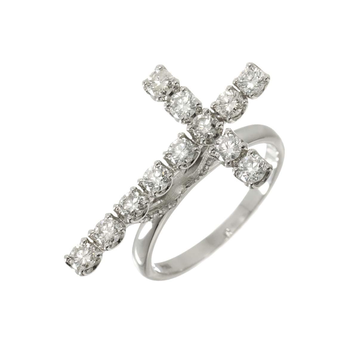 リング 11.5号 ダイヤ 1.00ct Pt プラチナ 指輪 Diamond Ring 90302421