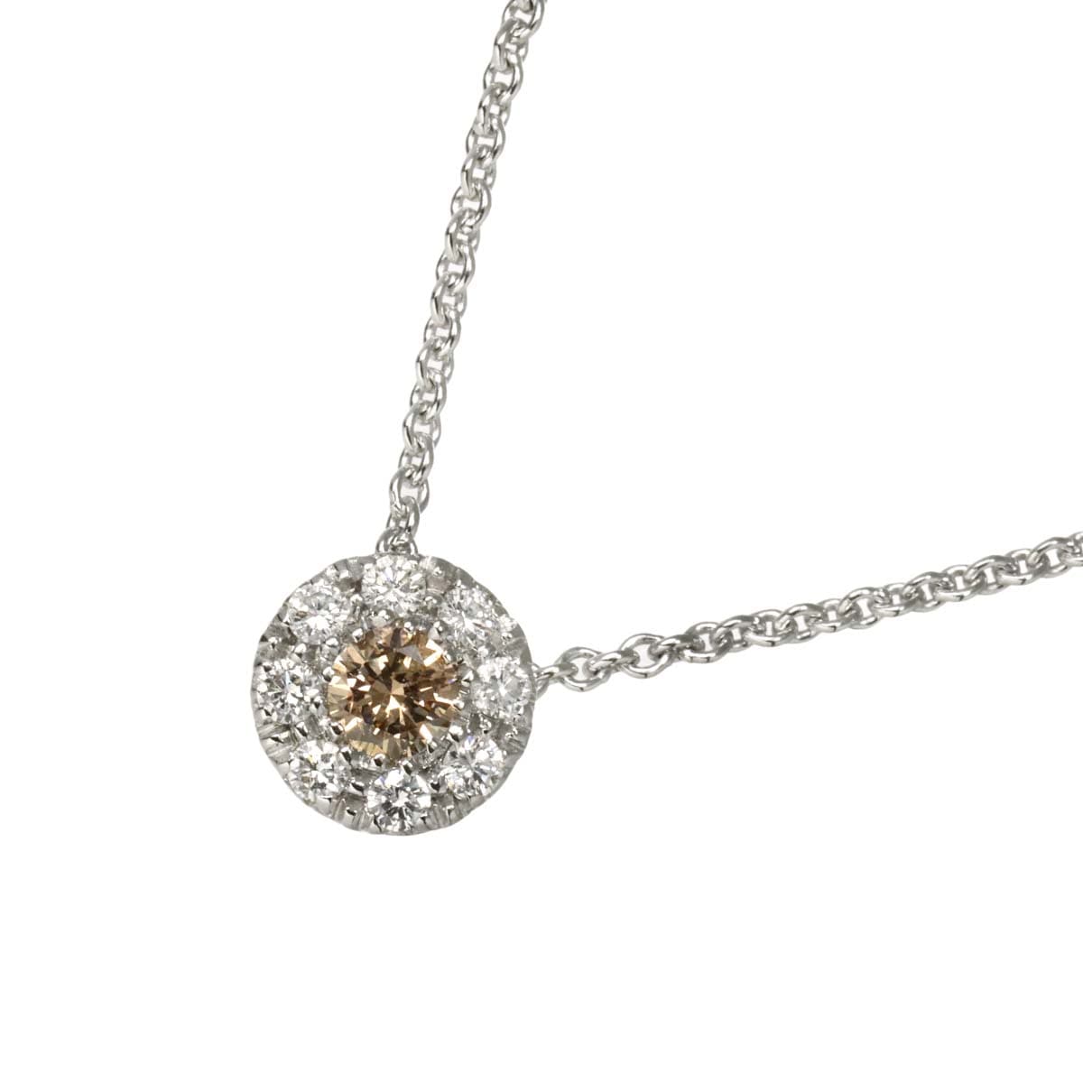 Ponte Vecchio ダイヤ 0.31ct ネックレス 42cm K18 WG ホワイトゴールド 750 Diamond Necklace ポンテヴェキオ 90300196