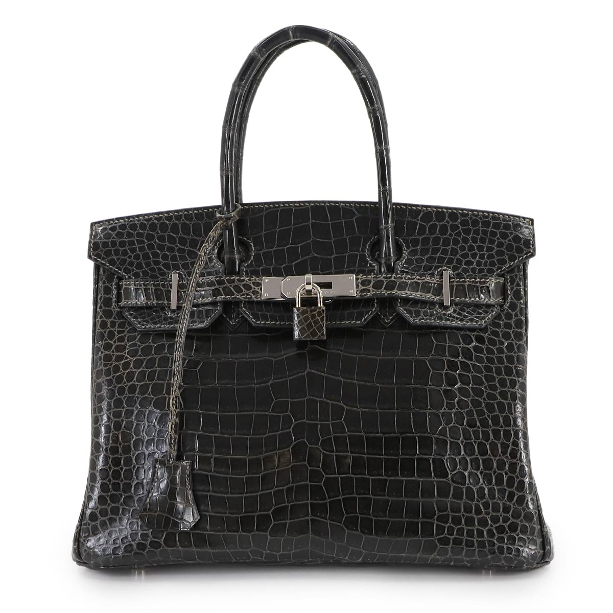 HERMES ピコタンロック PM モノクローム ソーピンク ハンド バッグ