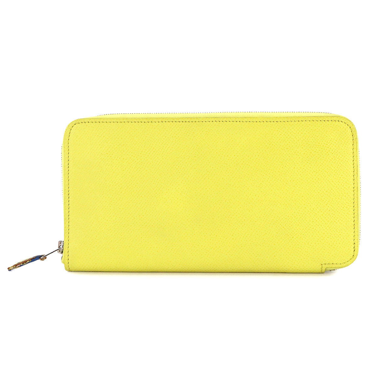 HERMES アザップロング シルクイン ラウンドファスナー 長財布 エプソン スフレ □R刻印 Azapp Long Silkin エルメス 90302130