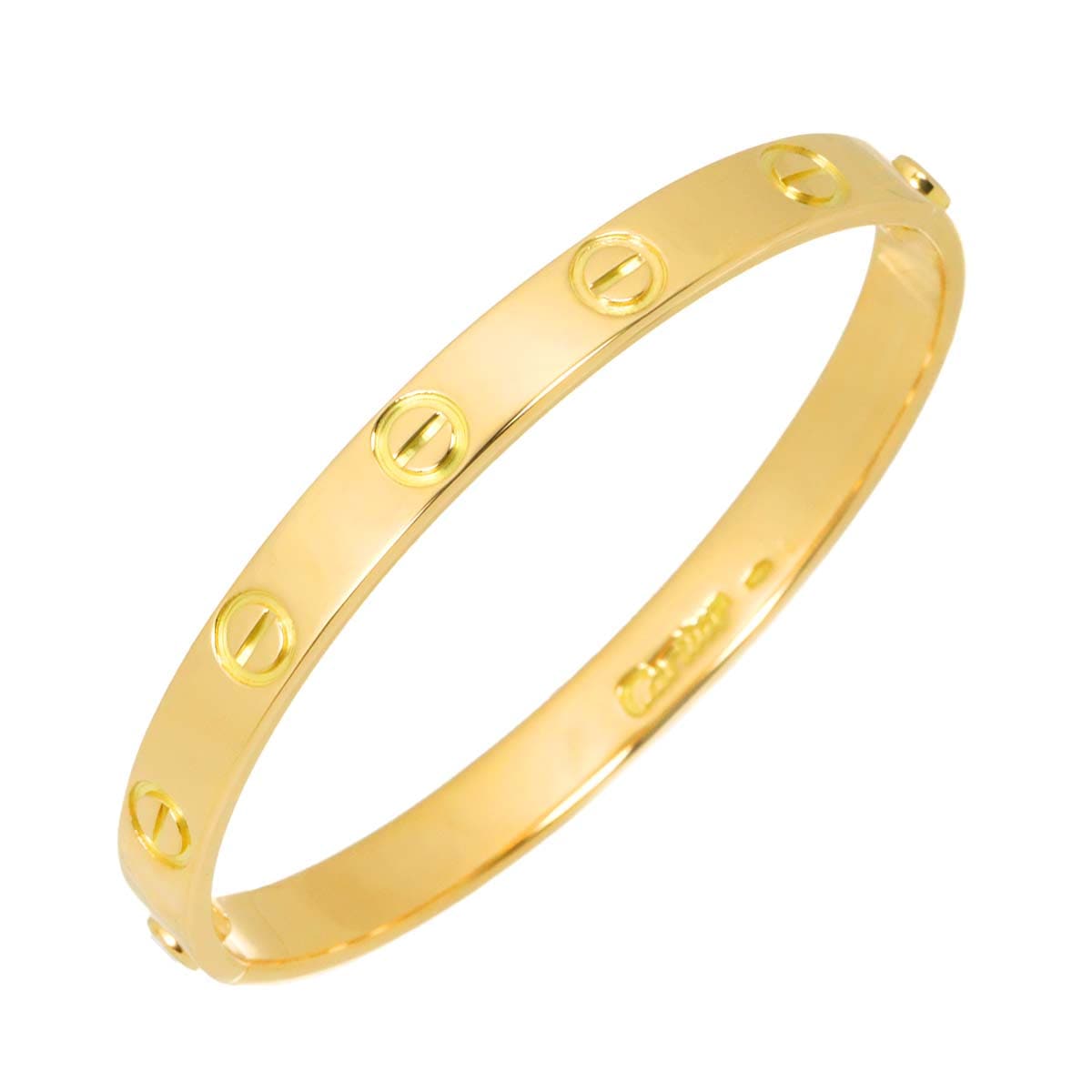 Cartier ラブ ブレス 15cm K18 YG イエローゴールド 750 ブレスレット バングル Love Bracelet カルティエ 90302838