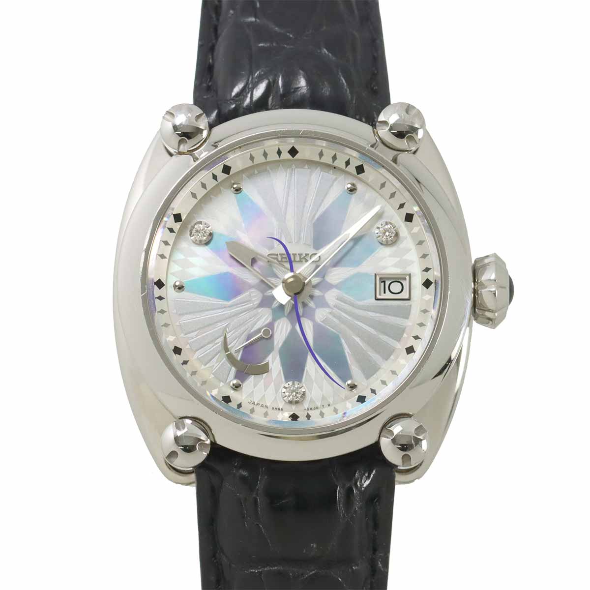 SEIKO ガランテ スプリングドライブ SBLA097 150本限定 3P ダイヤ メンズ 腕時計 デイト パワーリザーブ 5R65 0AL0 自動巻き ウォッチ Galante セイコー 90303887