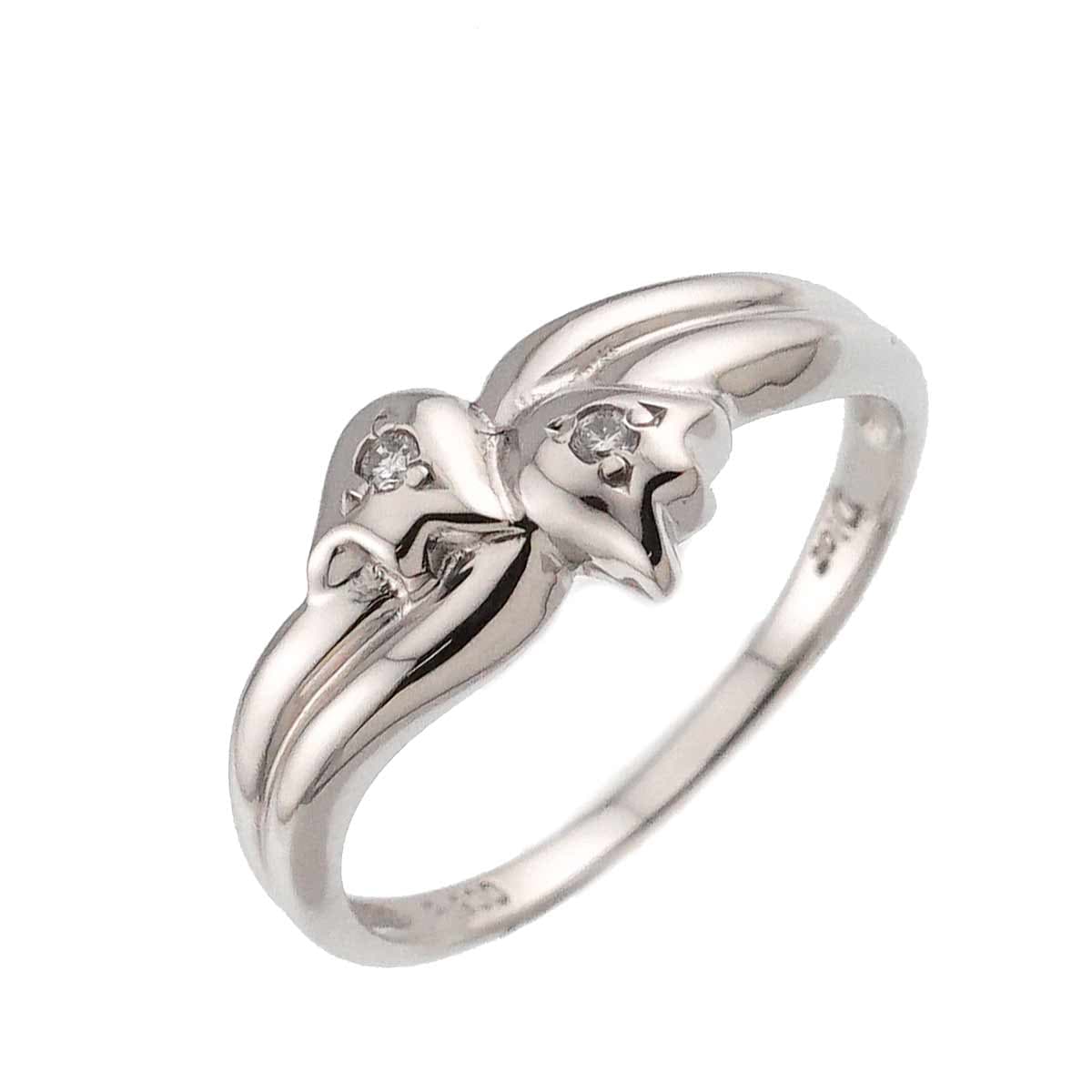 Dior 11.5号 リング ダイヤ Pt プラチナ 指輪 Diamond Ring ディオール 90302736