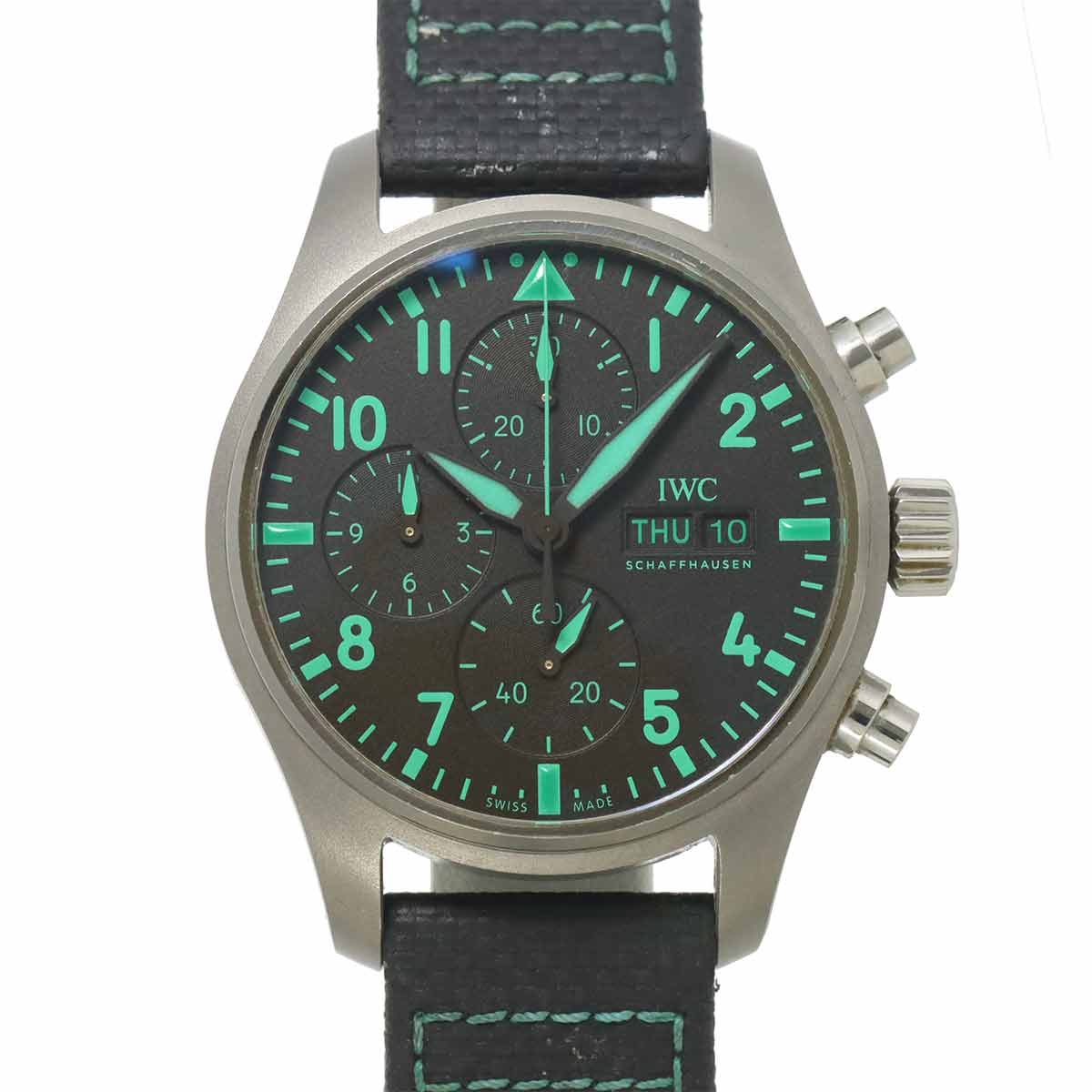 IWC パイロットウォッチ クロノグラフ メルセデスAMG IW388108 メンズ 腕時計 デイデイト 自動巻き インターナショナル ウォッチ カンパニー 90303559