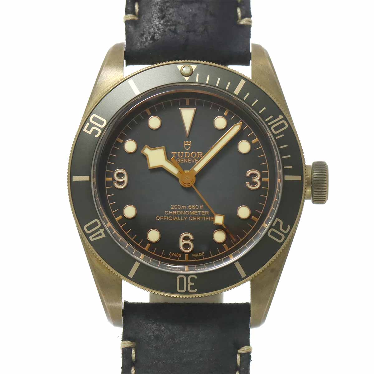 TUDOR ヘリテージ ブラックベイ ブロンズ 79250BA メンズ 腕時計 グレー オートマ 自動巻き ウォッチ Heritage Black Bay チューダー チュードル 90304174