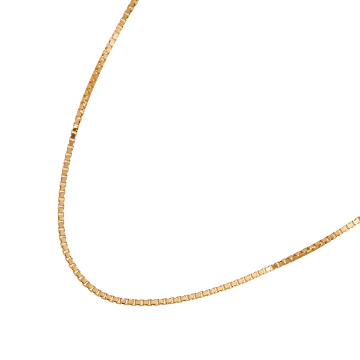 K18 PG ベネチアン ネックレス 45cm ピンクゴールド 750 Necklace 90305206