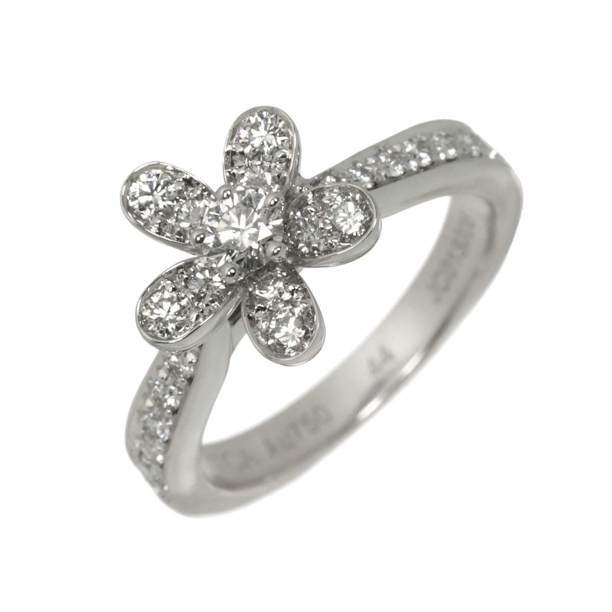 Van Cleef & Arpels ソクラテス #44 リング ダイヤ K18 WG 750 Socrate Ring【証明書付き】 ヴァンクリーフ & アーペル 90302769